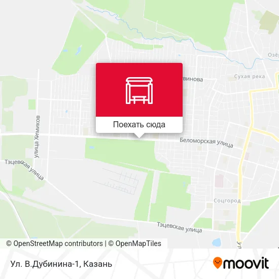 Карта Ул. В.Дубинина-1