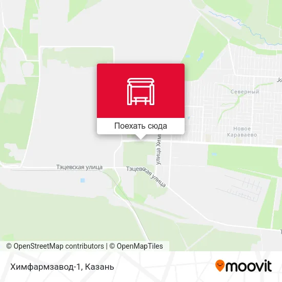 Карта Химфармзавод-1
