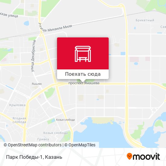 Карта Парк Победы-1