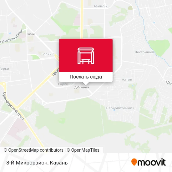 Карта 8-Й Микрорайон