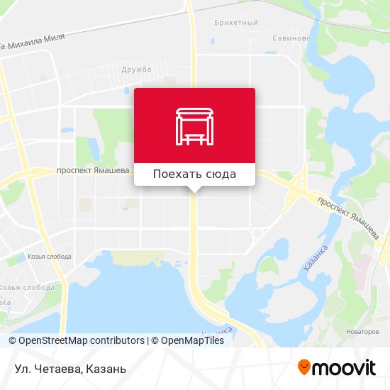Карта Ул. Четаева