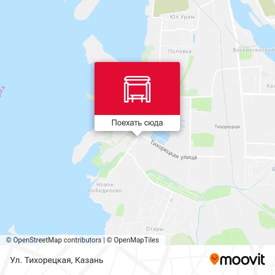 Карта Ул. Тихорецкая