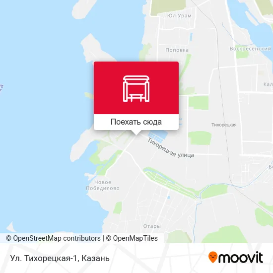 Карта Ул. Тихорецкая-1