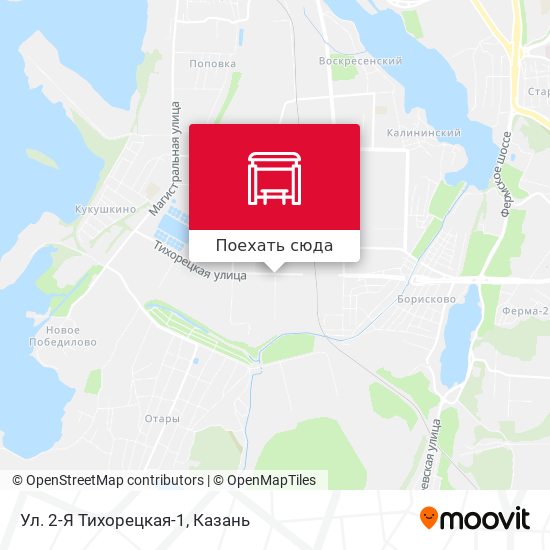 Карта Ул. 2-Я Тихорецкая-1