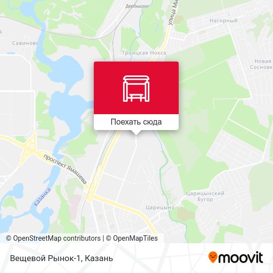 Карта Вещевой Рынок-1