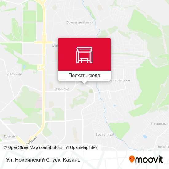 Карта Ул. Ноксинский Спуск