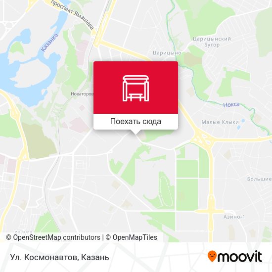 Карта Ул. Космонавтов