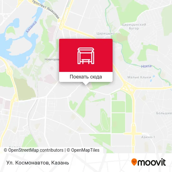 Карта Ул. Космонавтов