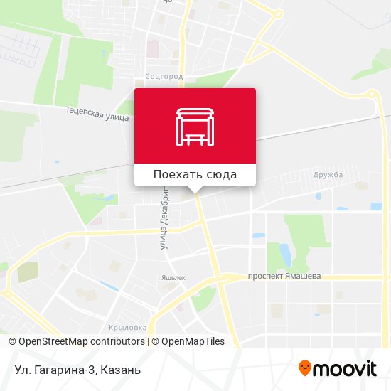 Карта Ул. Гагарина-3