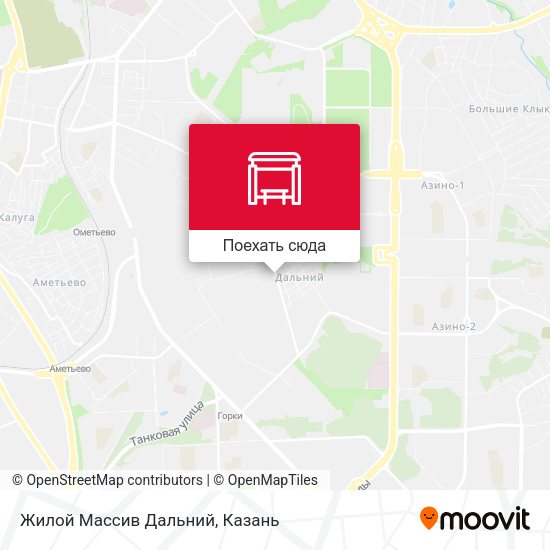 Карта Жилой Массив Дальний