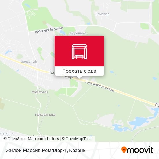 Карта Жилой Массив Ремплер-1