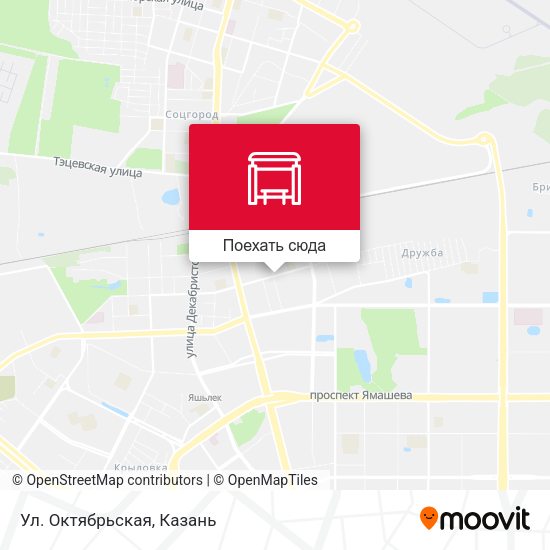 Карта Ул. Октябрьская