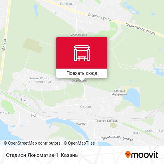 Карта Стадион Локоматив-1