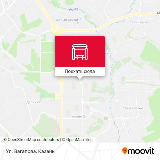 Карта Ул. Вагапова