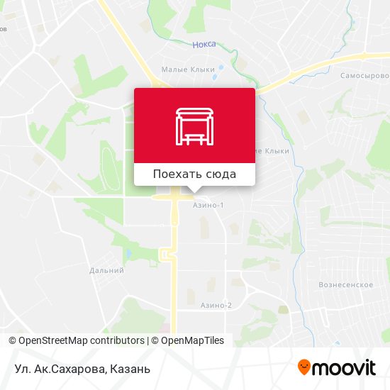 Карта Ул. Ак.Сахарова