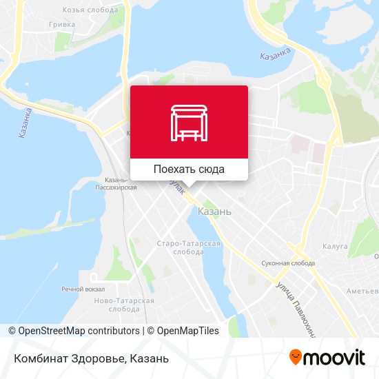Карта Комбинат Здоровье