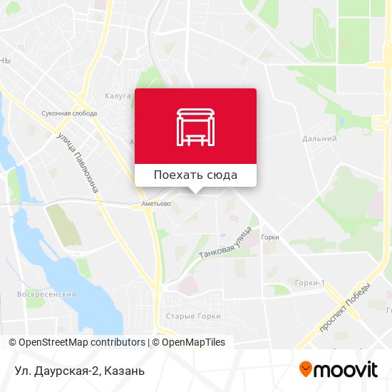 Карта Ул. Даурская-2