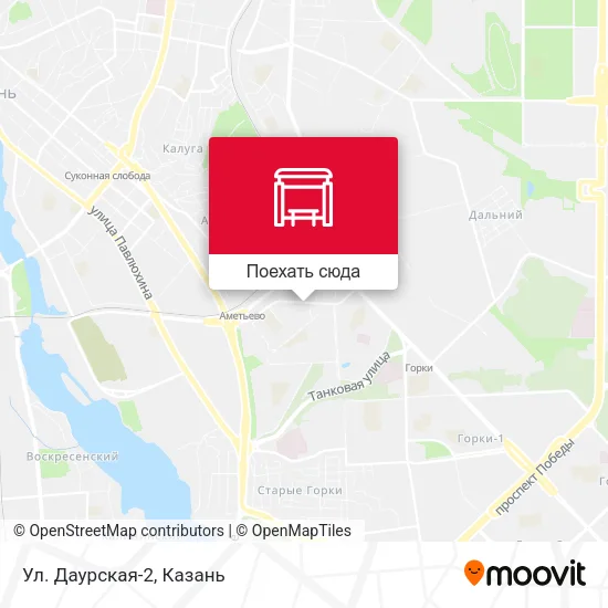 Карта Ул. Даурская-2