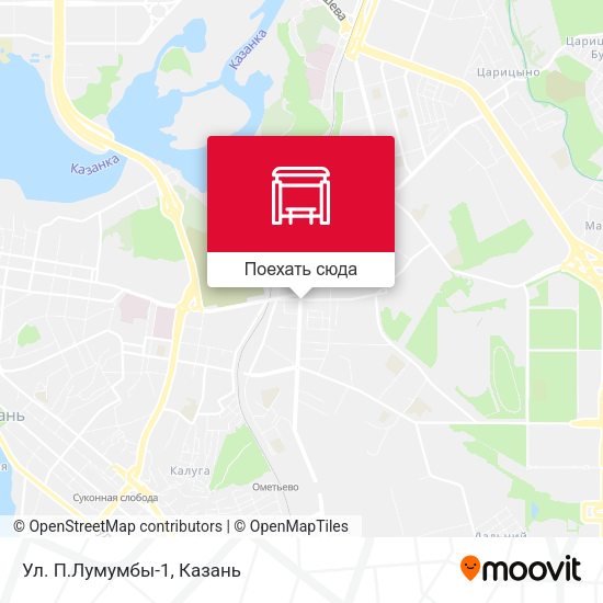 Карта Ул. П.Лумумбы-1