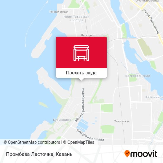Карта Промбаза Ласточка
