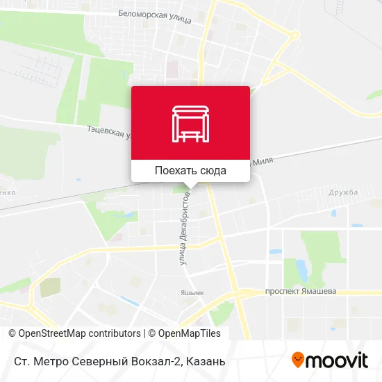 Карта Ст. Метро Северный Вокзал-2