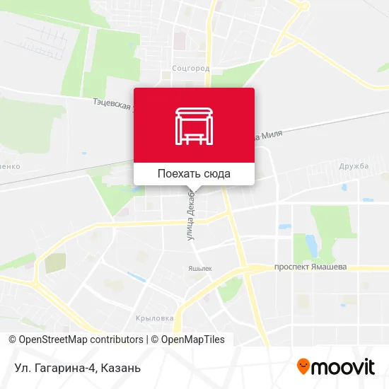 Карта Ул. Гагарина-4