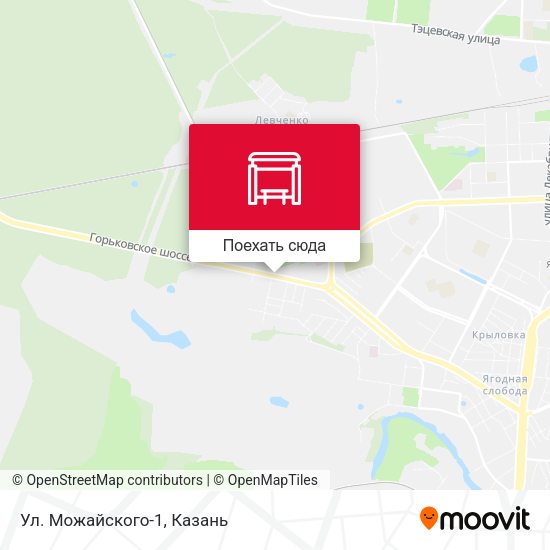 Карта Ул. Можайского-1