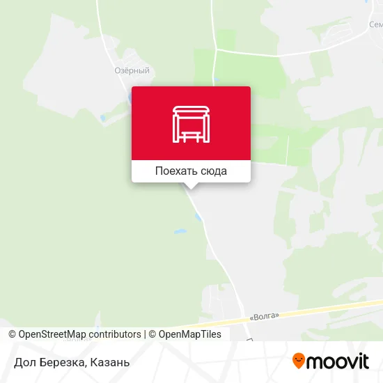 Карта Дол Березка