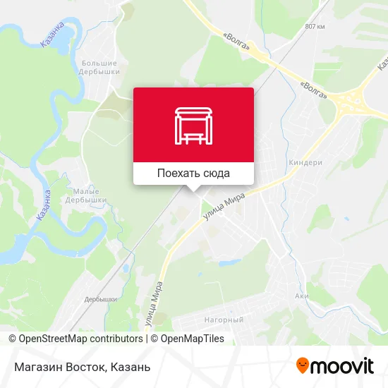 Карта Магазин Восток