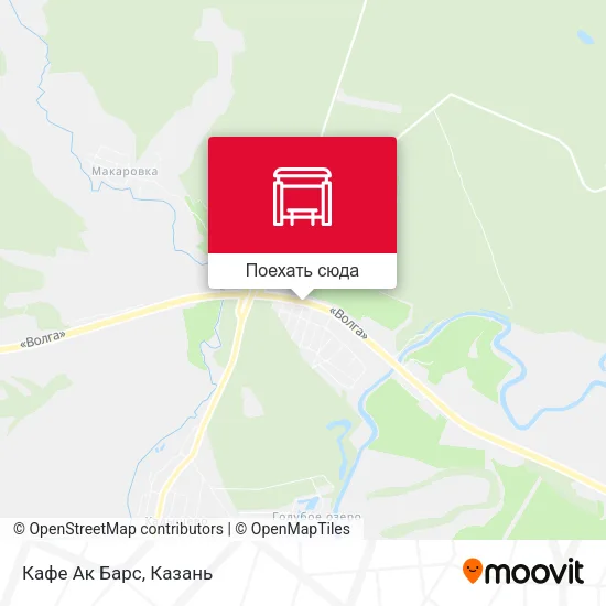 Карта Кафе Ак Барс