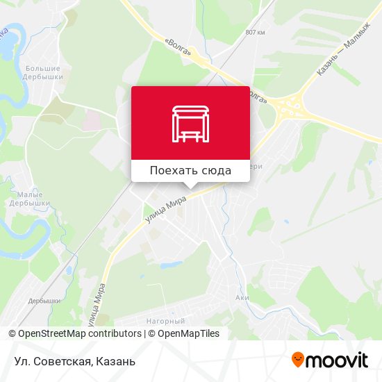 Карта Ул. Советская