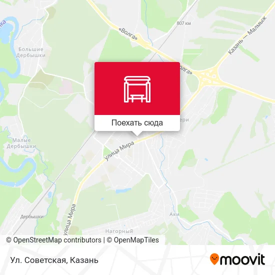 Карта Ул. Советская