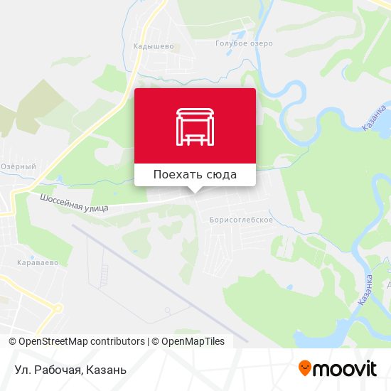 Карта Ул. Рабочая