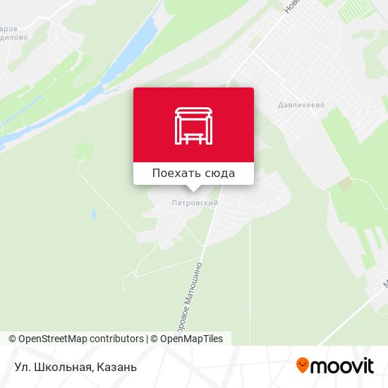 Карта Ул. Школьная