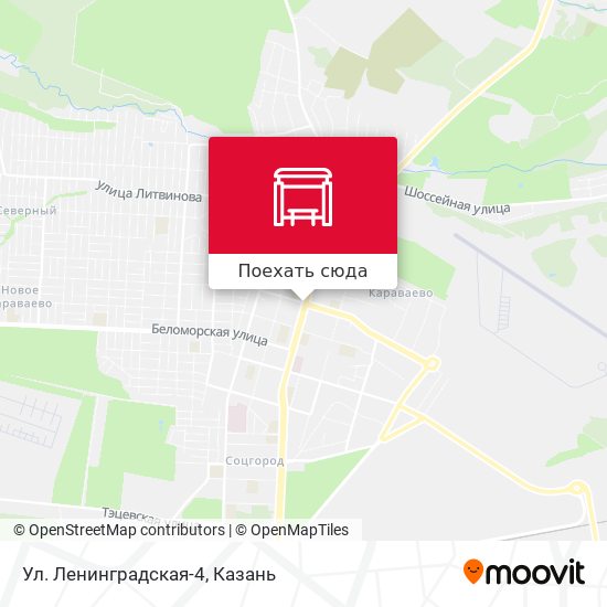 Карта Ул. Ленинградская-4