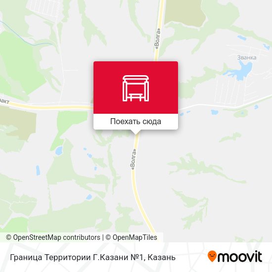 Карта Граница Территории Г.Казани №1