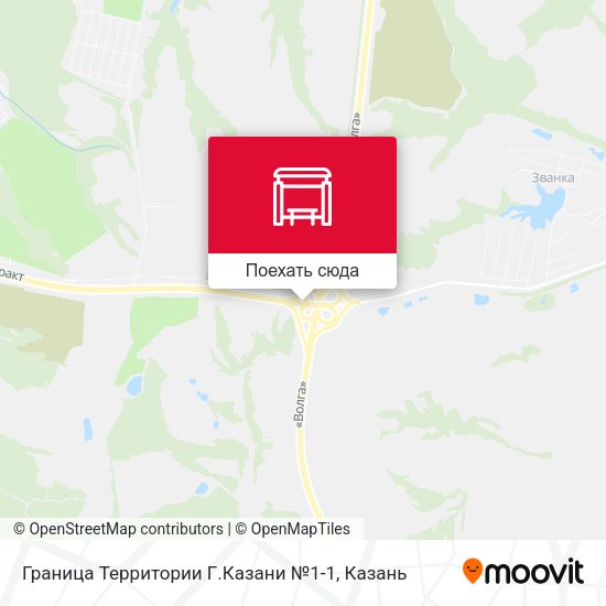Карта Граница Территории Г.Казани №1-1