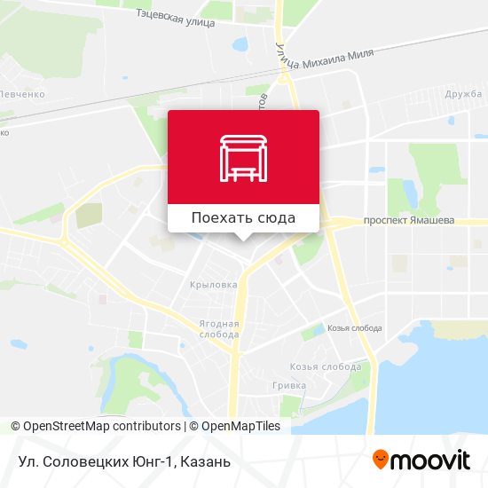 Карта Ул. Соловецких Юнг-1
