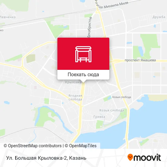 Карта Ул. Большая Крыловка-2