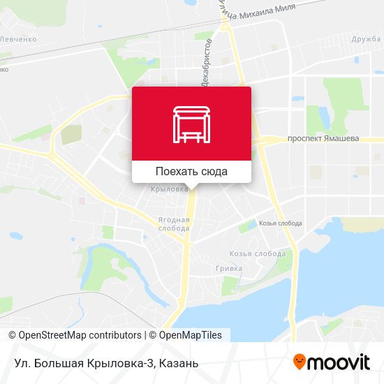 Карта Ул. Большая Крыловка-3