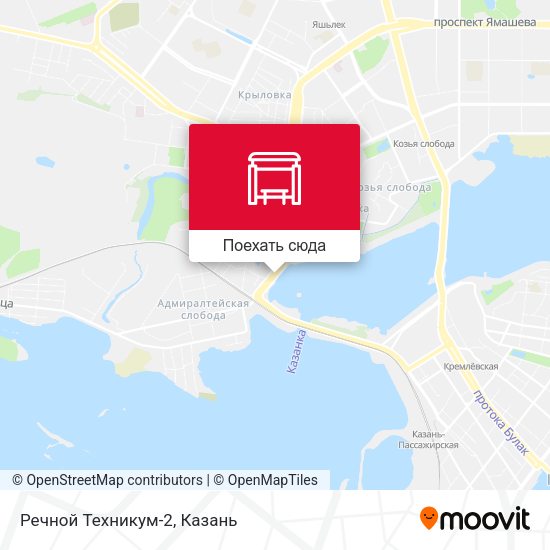 Карта Речной Техникум-2