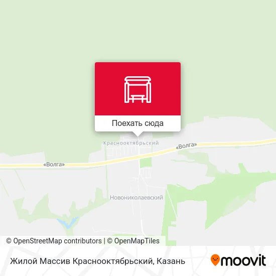 Карта Жилой Массив Краснооктябрьский