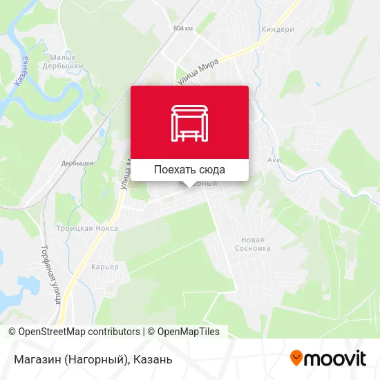 Карта Магазин (Нагорный)