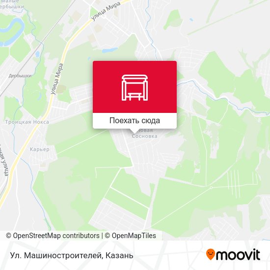 Карта Ул. Машиностроителей