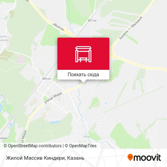Карта Жилой Массив Киндери