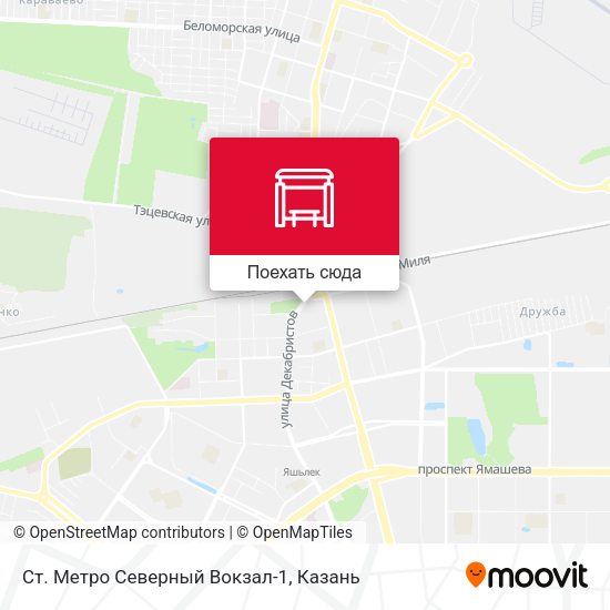 Карта Ст. Метро Северный Вокзал-1