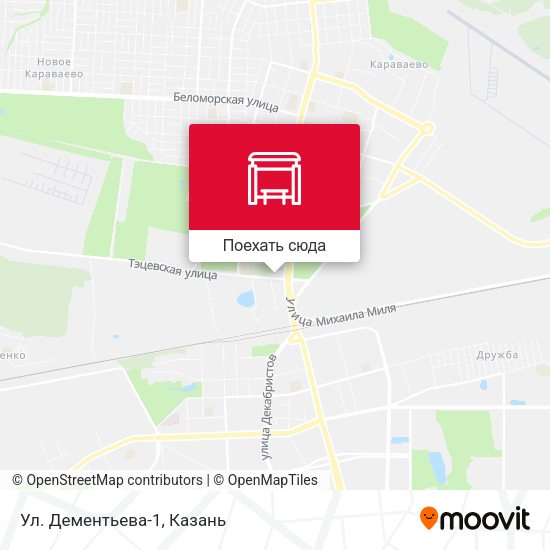 Карта Ул. Дементьева-1