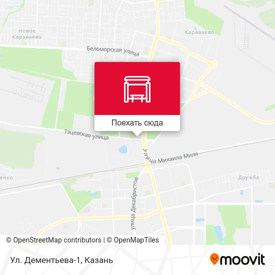 Карта Ул. Дементьева-1