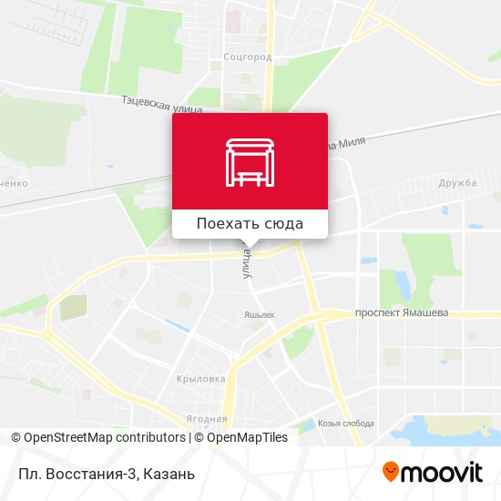 Карта Пл. Восстания-3
