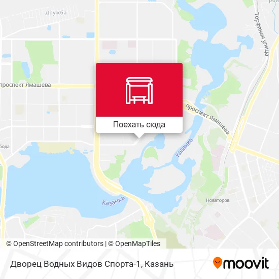 Карта Дворец Водных Видов Спорта-1